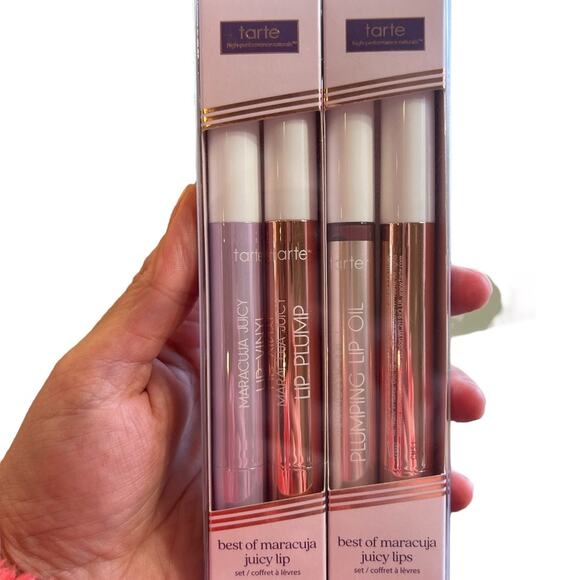 Tarte Best of Maracuja Juicy Lips Set of 4 - NIB - Picture 6 of 6